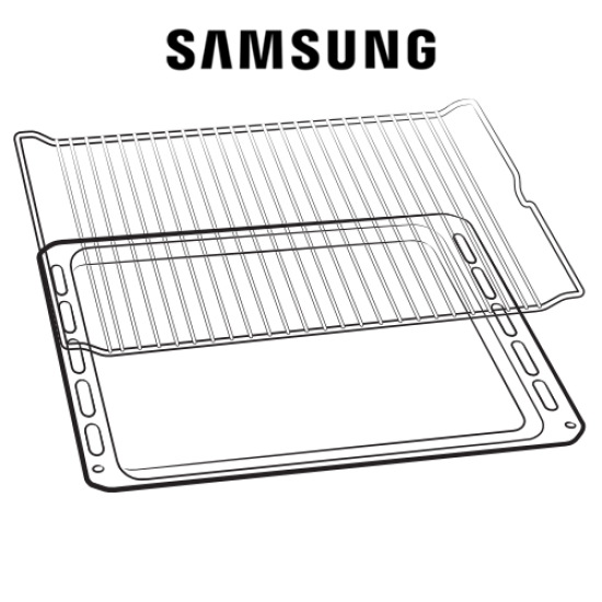 Samsung Ovens-Oven TRAY OVEN-BAKE Spare Replacement Parts from samsungparts.nz