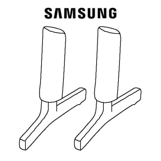 Samsung TV & AV-TV STAND P-COVER TOP FRONT Spare Replacement Parts from samsungparts.nz