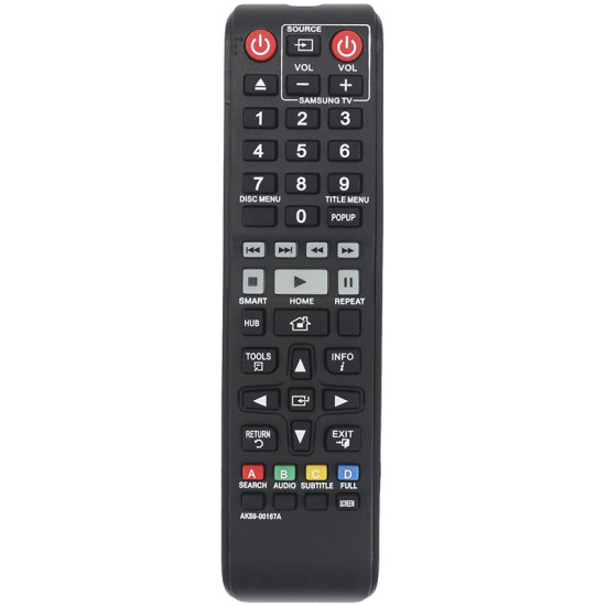 Samsung TV Accessories-Blu-Ray Remote Control Spare Replacement Parts from samsungparts.nz