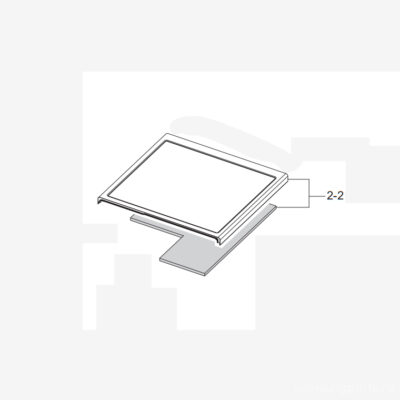DC97-22224A | Dryer Top Cover Module